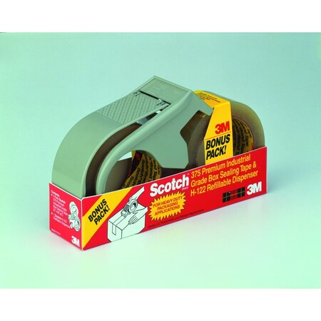 3M Scotch Box Sealing Tape With Dispenser Psd1, Clear, 48 Mm X 50 M 7010382499